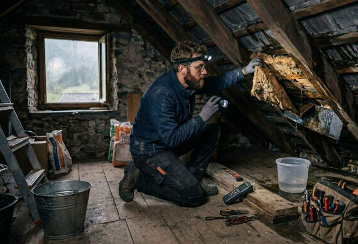 Localisation de fuites de toiture Montpellier