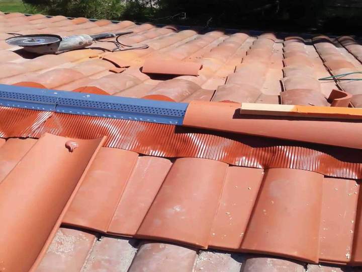 Rénovation de faîtage Montpellier