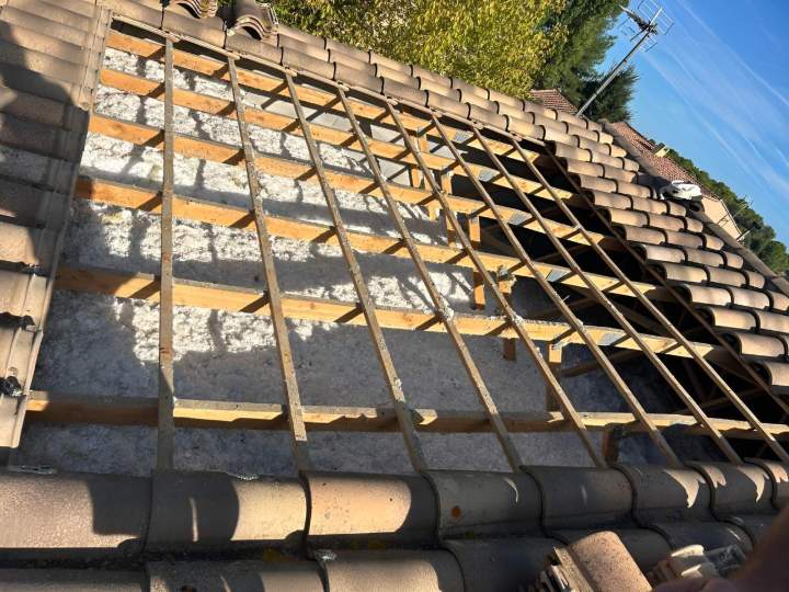 Rénovation charpente et couverture Montpellier